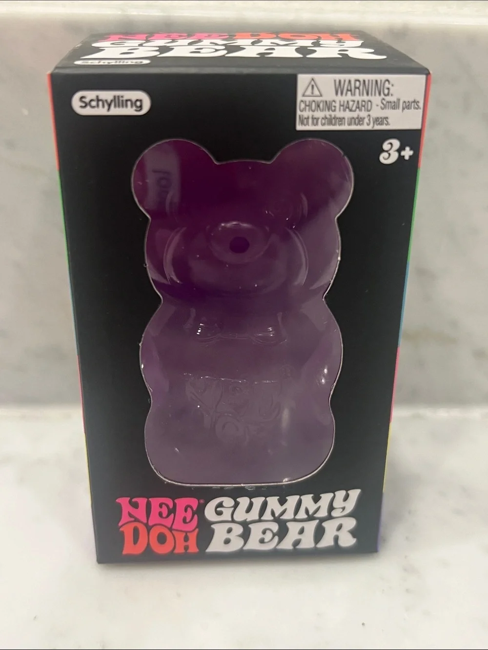 NeeDoh Gummy Bear - Groovy Grape
